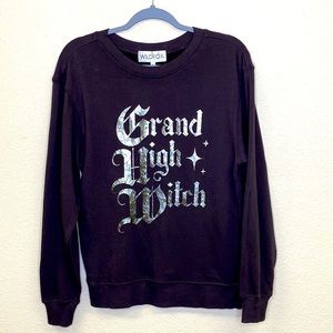 Wildfox Witch Sweatshirt NWT Size XS Oversized